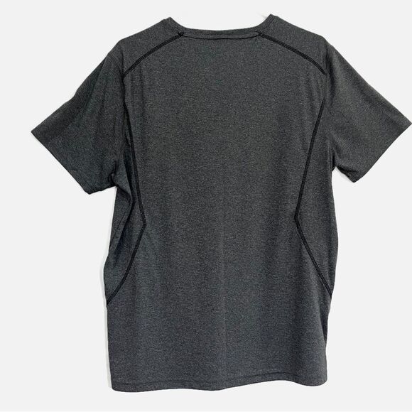 Exertek Men’s Athletic Wicking Dry Fit Gray T-Shirt Size Medium - Picture 2 of 7